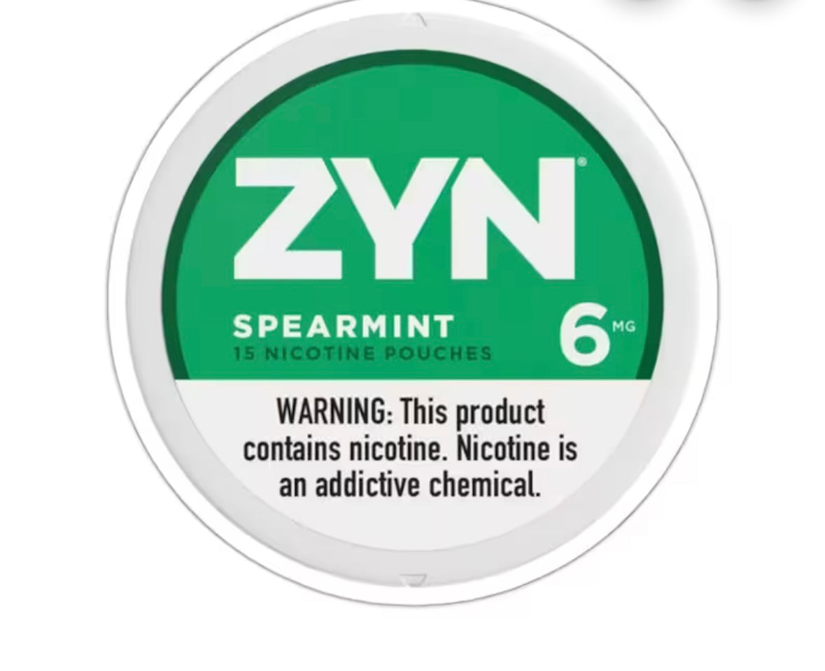 ZYN POUCHES FREE NICOTINE 3MG - 6MG