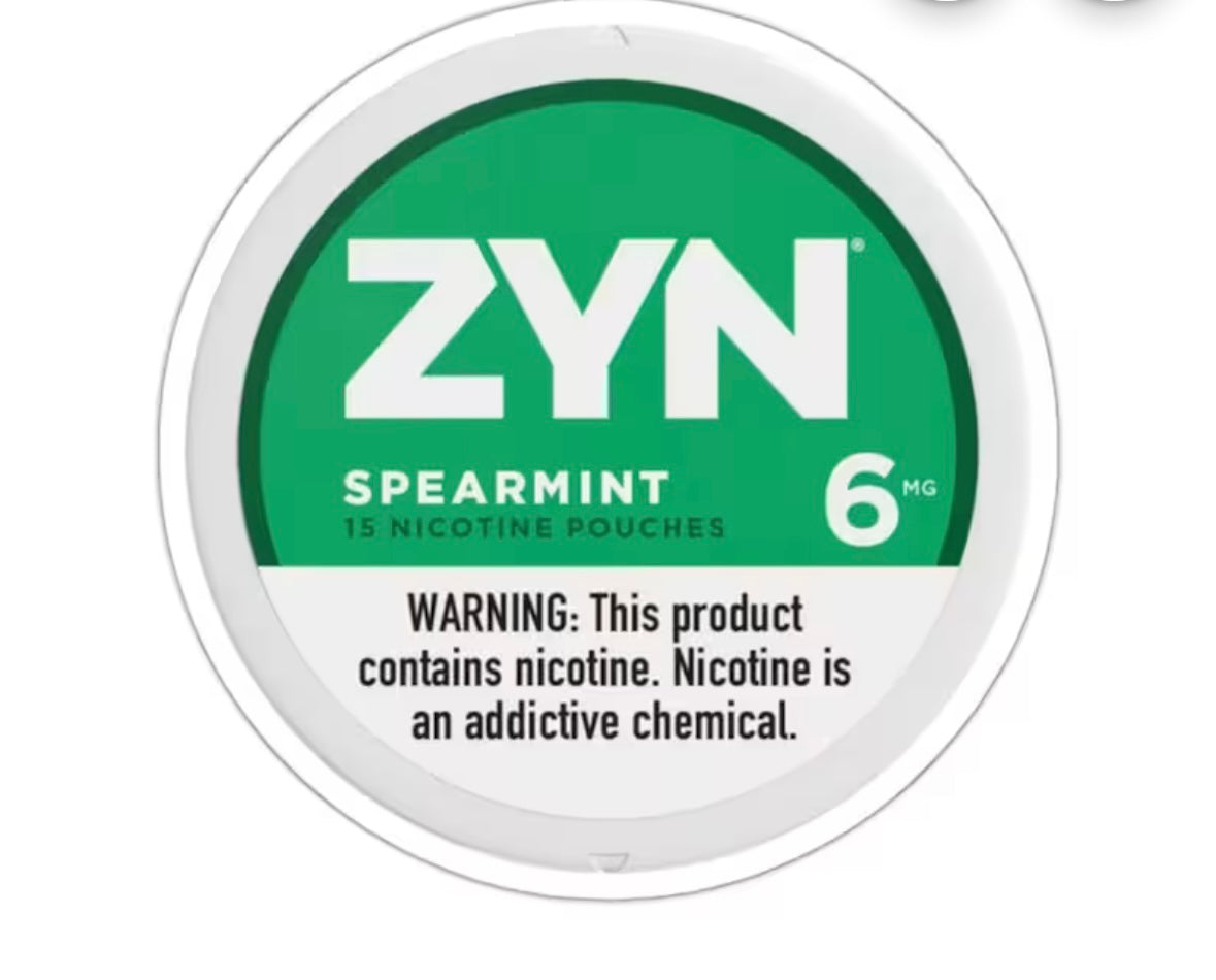 ZYN POUCHES FREE NICOTINE 3MG - 6MG